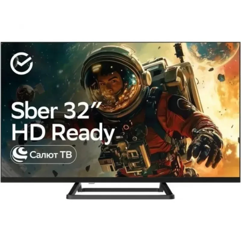 Телевизор Sber SDX-32H3114 32″ HD LED Smart Салют ТВ Frameless черный