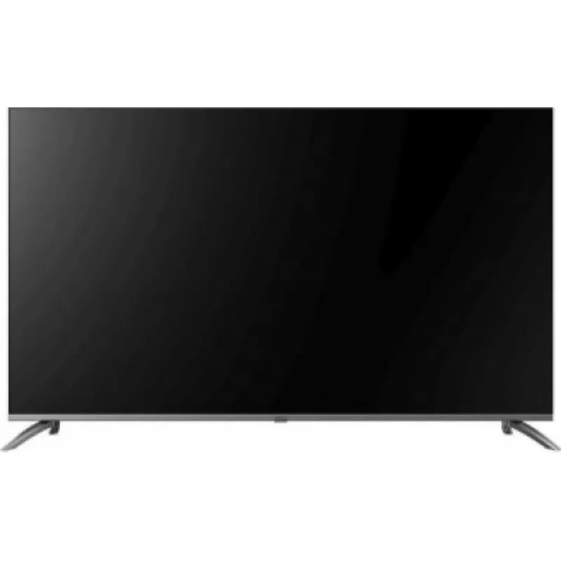 Телевизор LED Digma 65″ DM-LED65UBB41 Android TV Frameless Metal темно-серебристый/серебристый 4K Ultra HD 60Hz DVB-T DVB-T2 DVB-C DVB-S DVB-S2 USB WiFi Smart TV