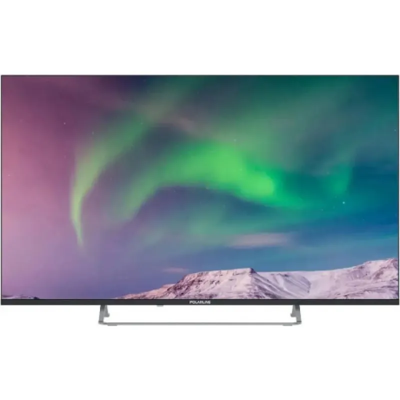 Телевизор PolarLine 50PQ71STC-SM 50″ 4K Ultra HD QLED Smart черный/серебристый