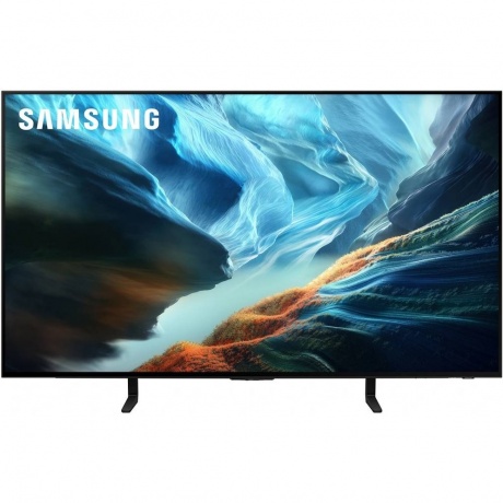 Samsung QE48S90HAEXPY 48 дюймов OLED 4K на тумбе в комнате
