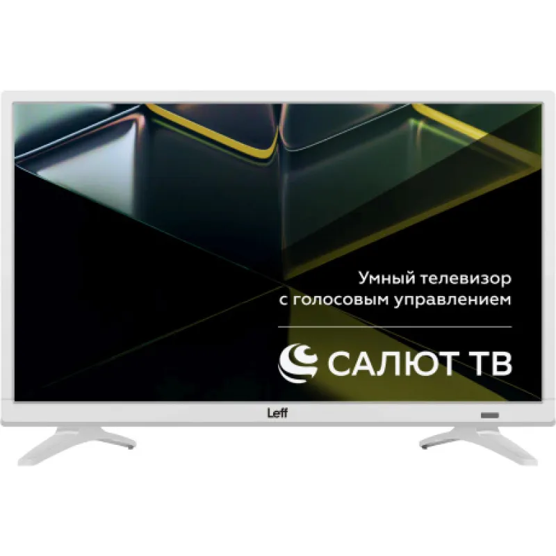 Телевизор LEFF 24″ DLED HD WHITE SALUT SMART 24H691T