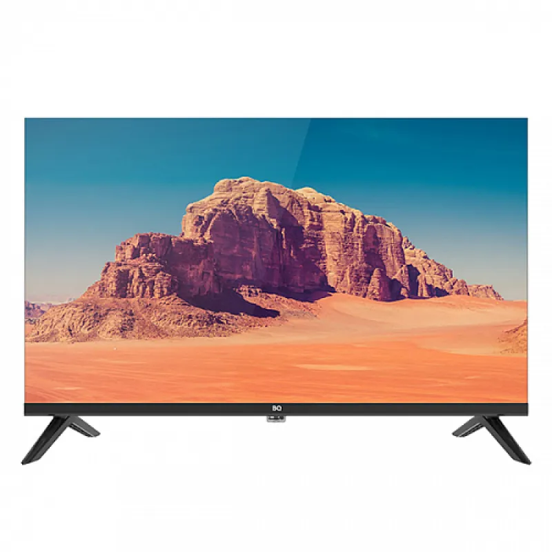 Телевизор 24″ BQ 24F32B, 1366×768, DVB-T /T2 /C, HDMIx2, USBx2, черный (24F32B) (РФ)